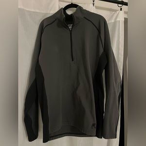 KUIU Enduro Wicking+Makspec Gray 1/4 Zip Pullover Large Mens